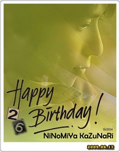 Nino26 : Happy Birthday